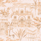 Boulevard Toile Unpasted Wallpaper Sample Swatch