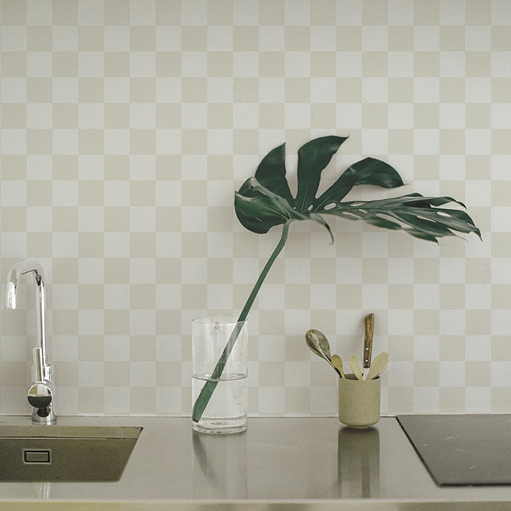 Checkmate Peel and Stick Wallpaper
