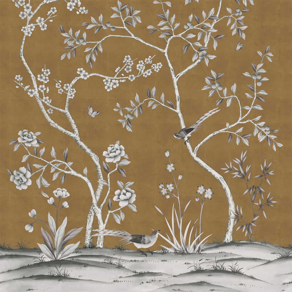 Chinoiserie Mural Peel and Stick Wallpaper