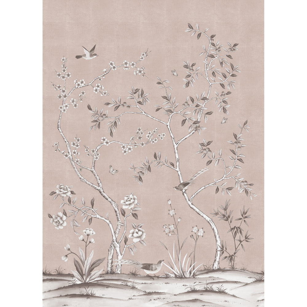Chinoiserie Mural Peel and Stick Wallpaper