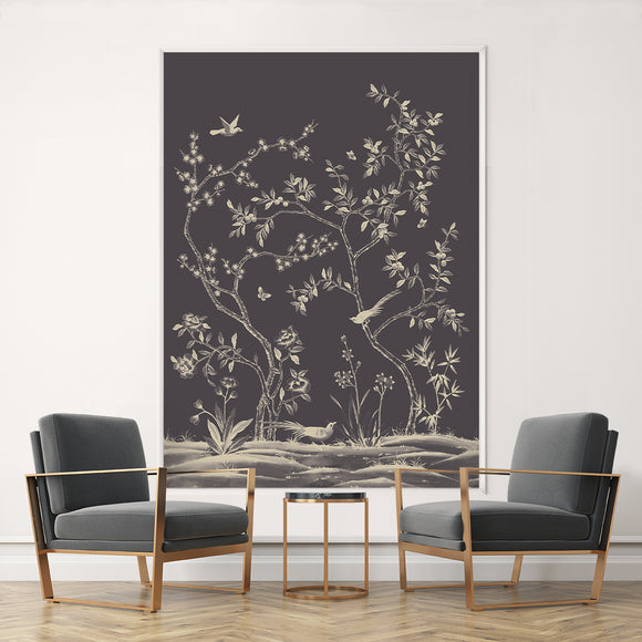 Chinoiserie Mural Peel and Stick Wallpaper