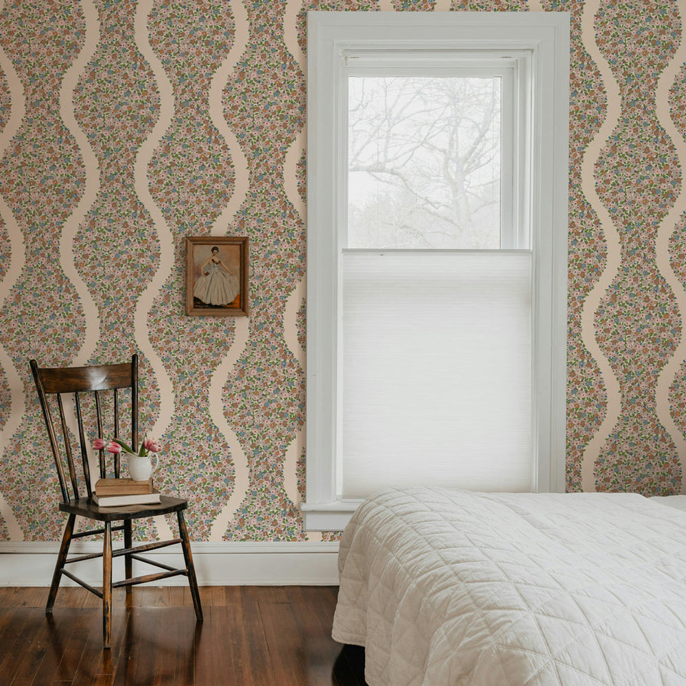 Cosy Posy Peel and Stick Wallpaper