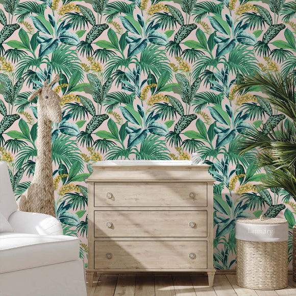 Havana Palm Peel and Stick Wallpaper