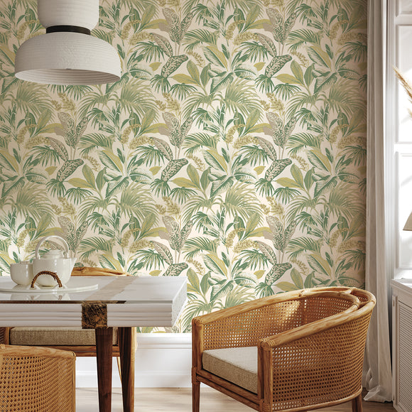 Havana Palm Peel and Stick Wallpaper