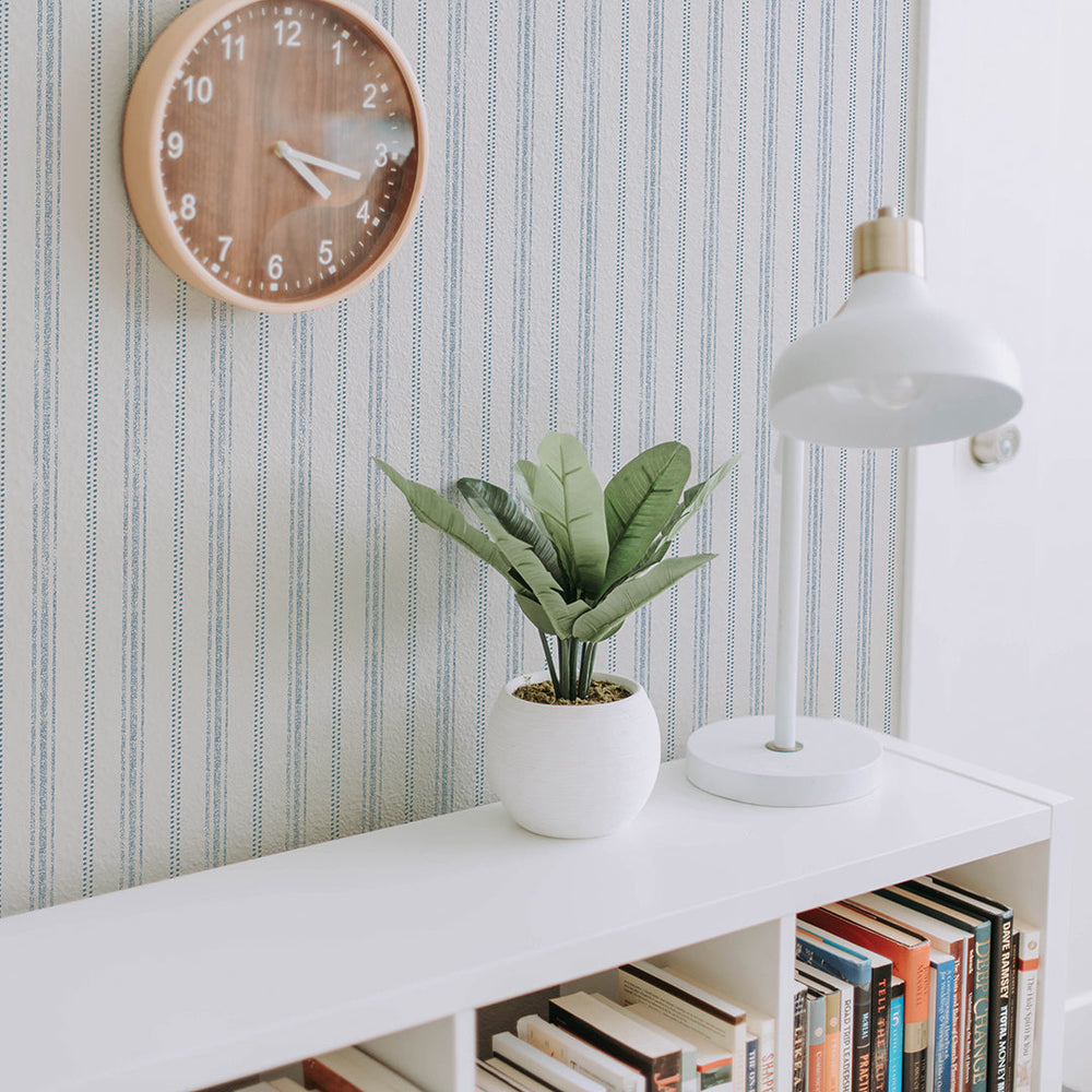 Nautical Stripe Peel and Stick Wallpaper