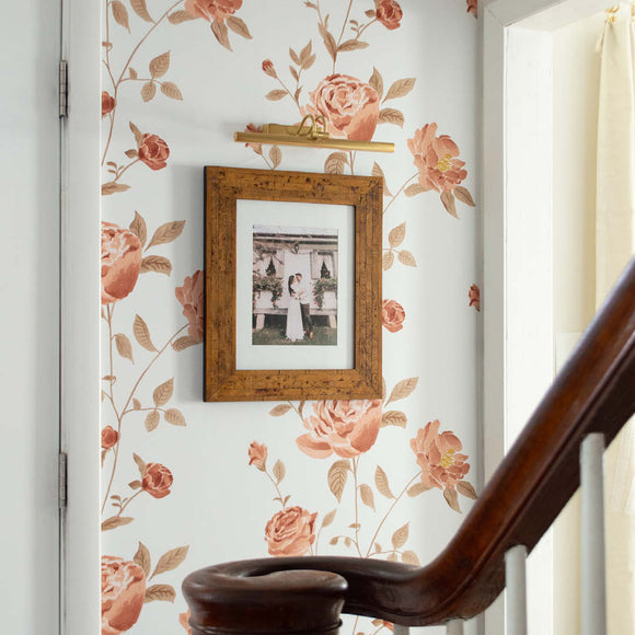 Rambling Rose Peel and Stick Wallpaper