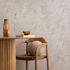 Coniferous Floral Unpasted Wallpaper