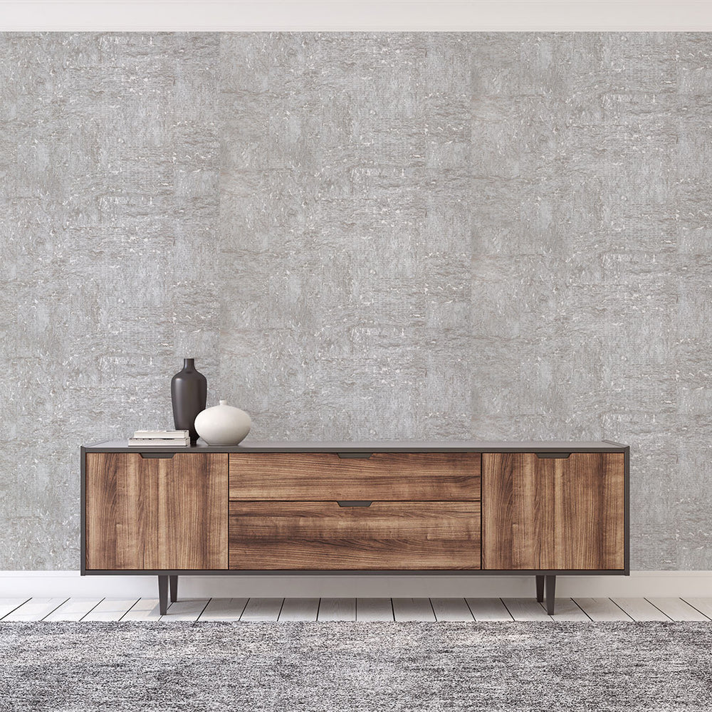 Cork Grasscloth Wallpaper