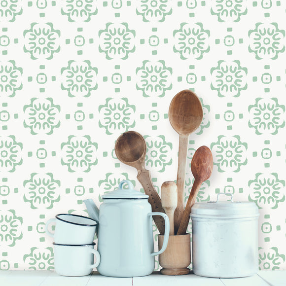 Decorative Tile Removable Wallpaper