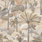 Desert Palm Removable Wallpaper Sample Swatch  option Nearly Neutral Sample