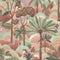 Desert Palm Removable Wallpaper Sample Swatch  option Sedona Sunset Sample