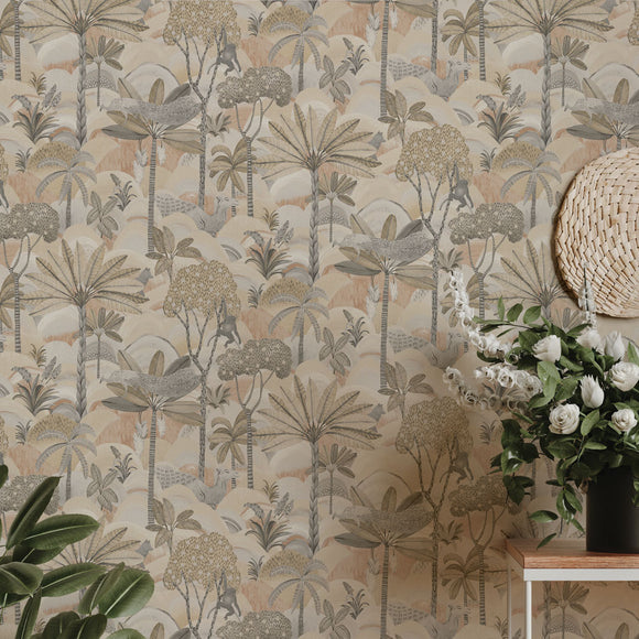 Desert Palm Removable Wallpaper