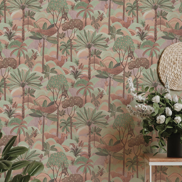 Desert Palm Removable Wallpaper