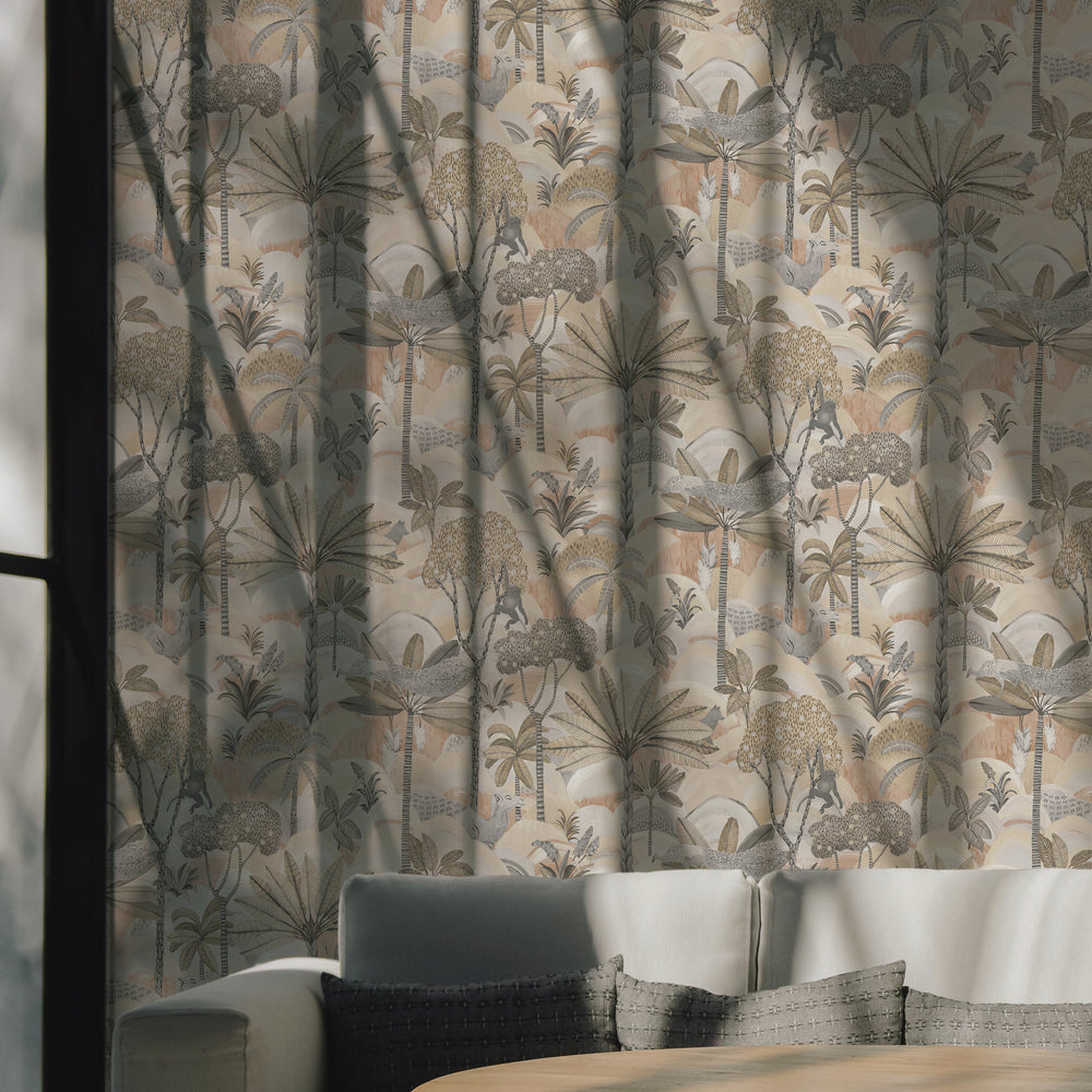 Desert Palm Peel and Stick Wallpaper