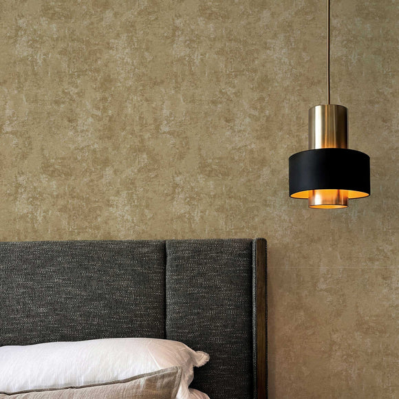 Distressed Gold Leaf Peel and Stick Peel and Stick Wallpaper