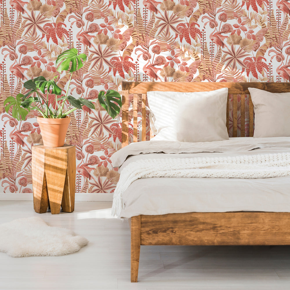 Tempaper Flamingo Daydream Peel and Stick Wallpaper - 2Modern