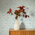 Floral Damask Removable Wallpaper