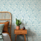 Floral Damask Removable Wallpaper