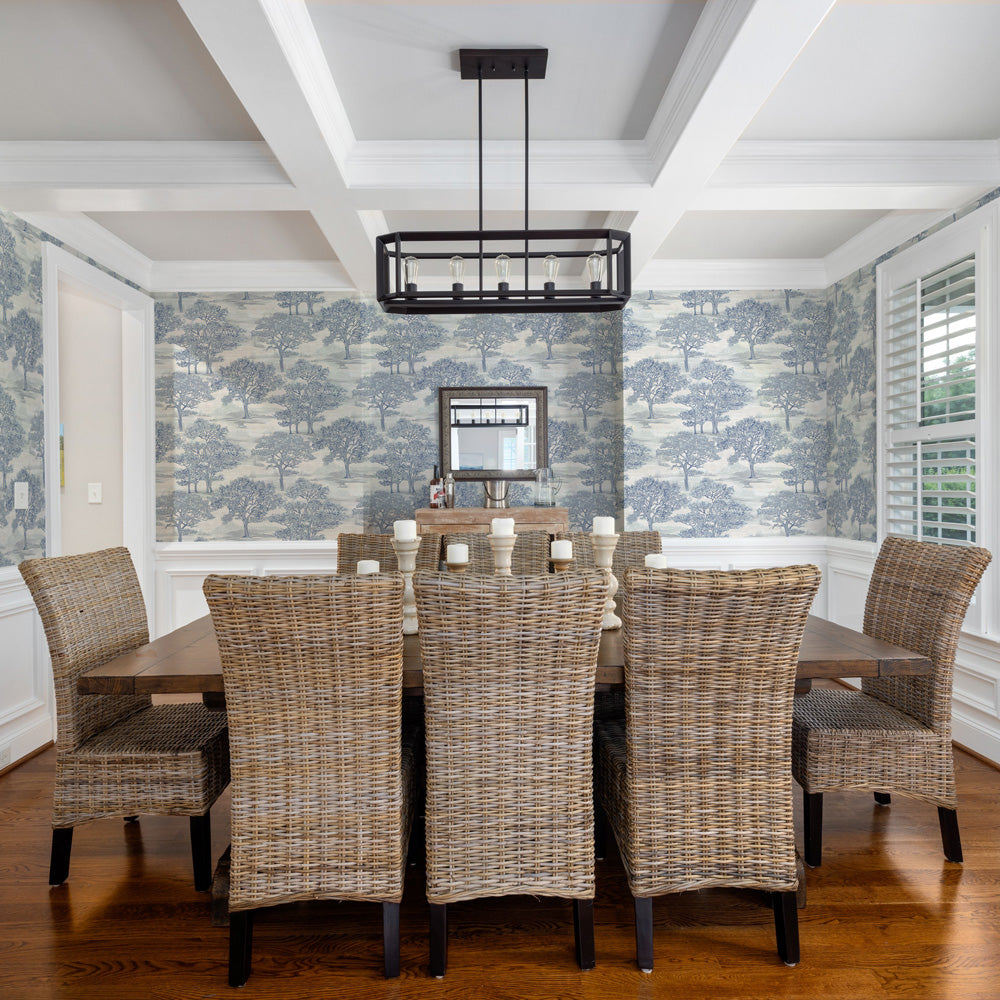 Forest Toile Peel and Stick Wallpaper