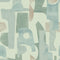 Geo Composition Removable Wallpaper  option Sage and Cedar