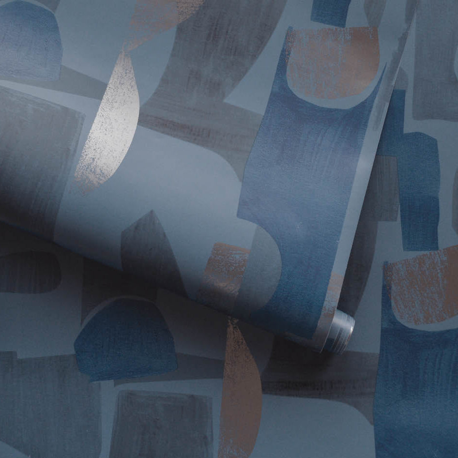 Geo Composition Peel and Stick Wallpaper