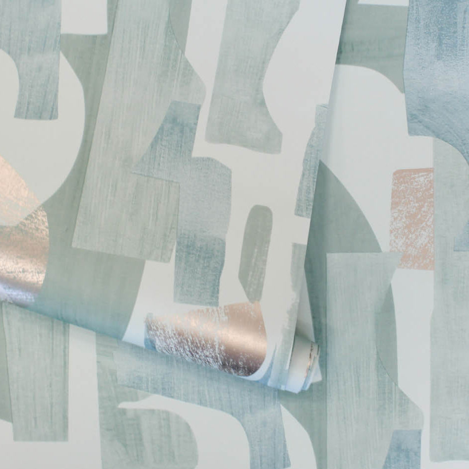 Geo Composition Peel and Stick Wallpaper