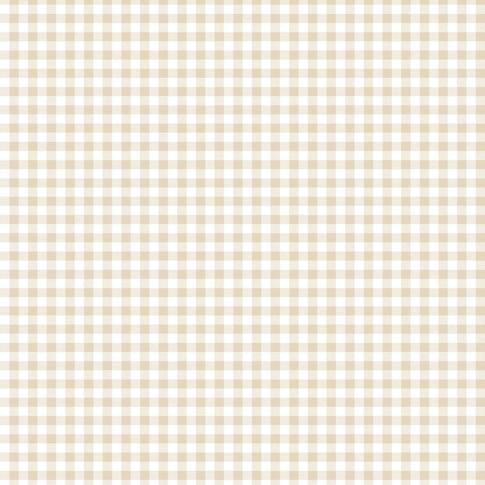 Gingham Check Peel and Stick Wallpaper