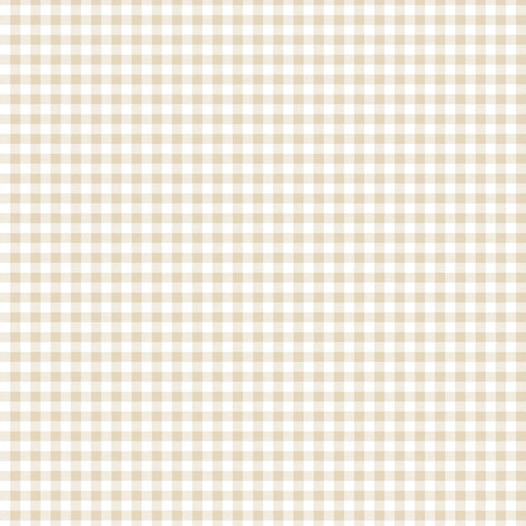 Gingham Check Peel and Stick Wallpaper Sample Swatch