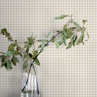 Gingham Check Peel and Stick Wallpaper