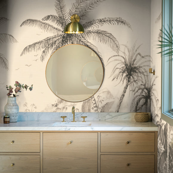 Grand Palm Mural Peel and Stick Wallpaper