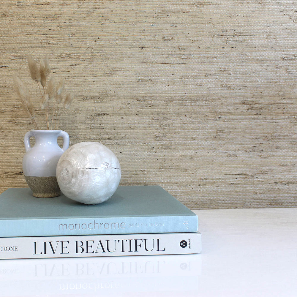 Grasscloth Arrowroot Weave Authentic Grasscloth Wallpaper