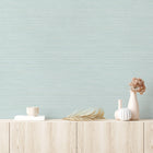 Grasscloth Faux Horizontal Removable Wallpaper