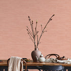 Grasscloth Faux Horizontal Removable Wallpaper