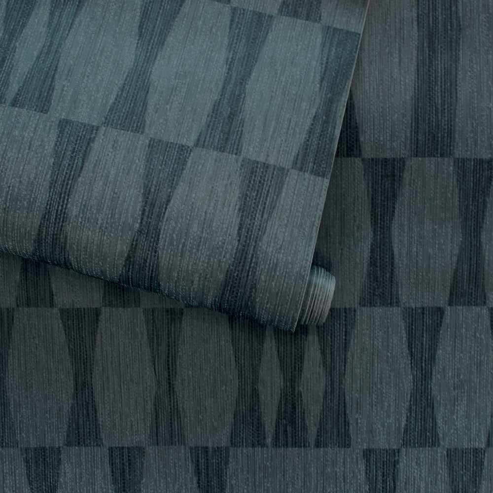 Grasscloth Geo Peel and Stick Wallpaper