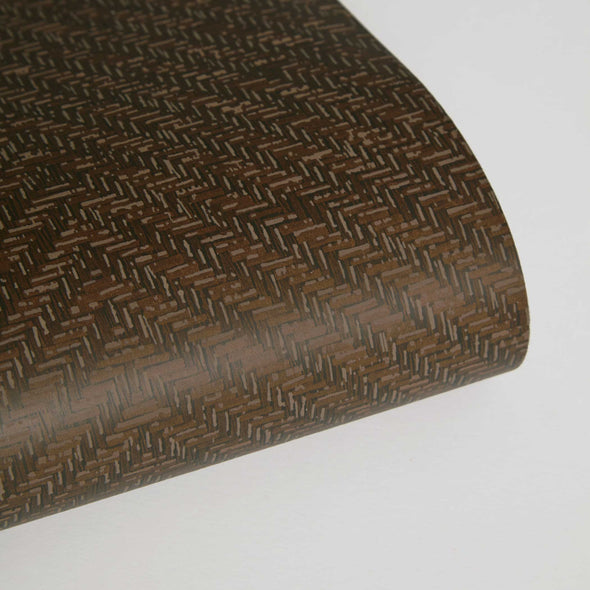 Grasscloth Parquet Peel and Stick Wallpaper
