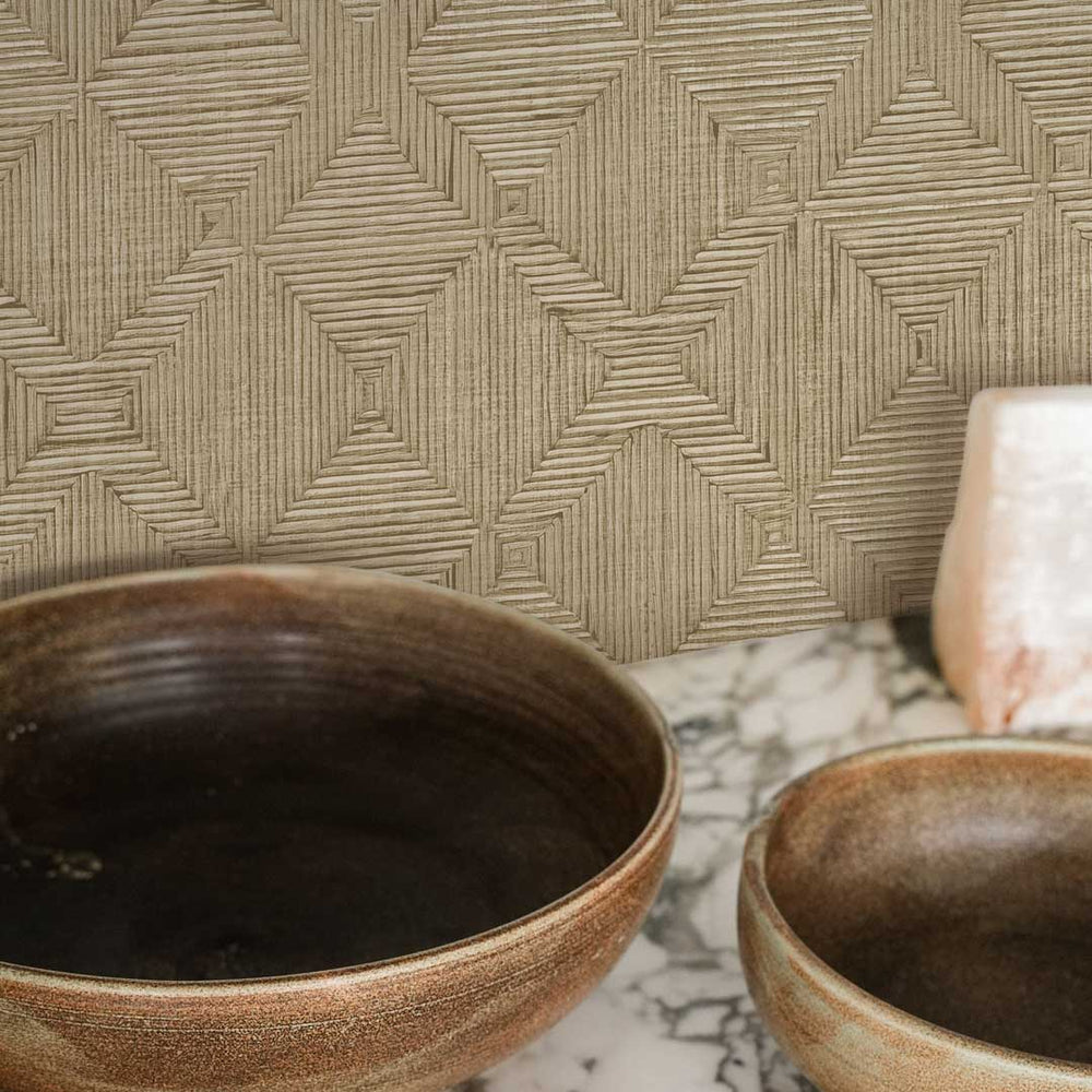 Hoffmann Sisal Peel and Stick Wallpaper