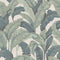Layered Palm Faux Grasscloth Peel and Stick Wallpaper Sample Swatch  option Sage Green Palm Sample