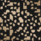 Mod Geo Removable Wallpaper  option Soiree Black