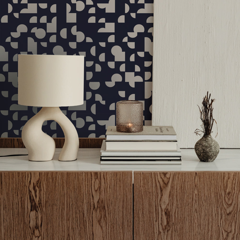 Mod Geo Peel and Stick Wallpaper