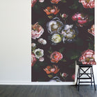 Moody Bloom Mural Wallpaper
