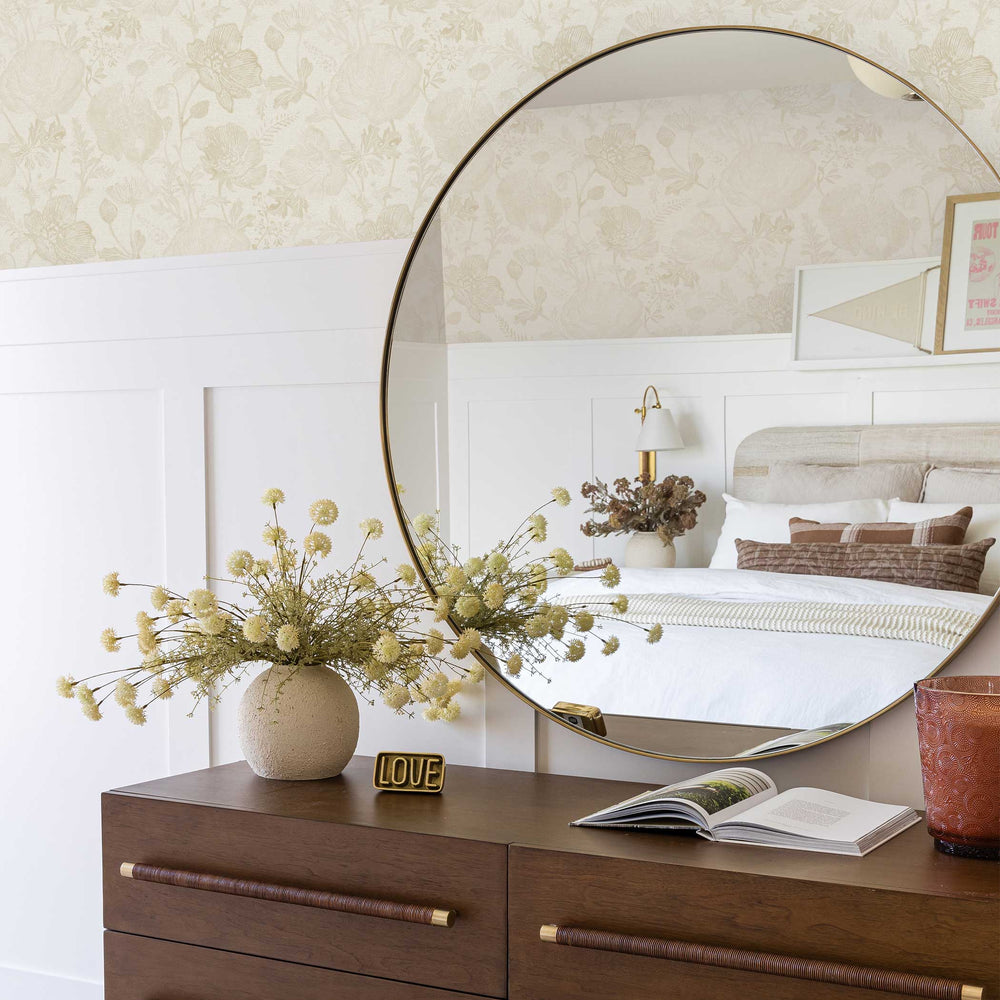 Poppies Peel and Stick Wallpaper