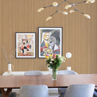 Reeded Wood Removable Wallpaper