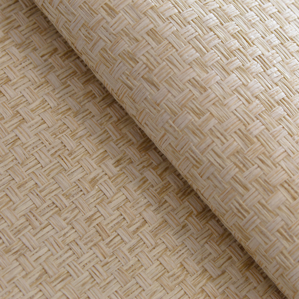 Stranded Boxweave Paperweave Grasscloth Wallpaper