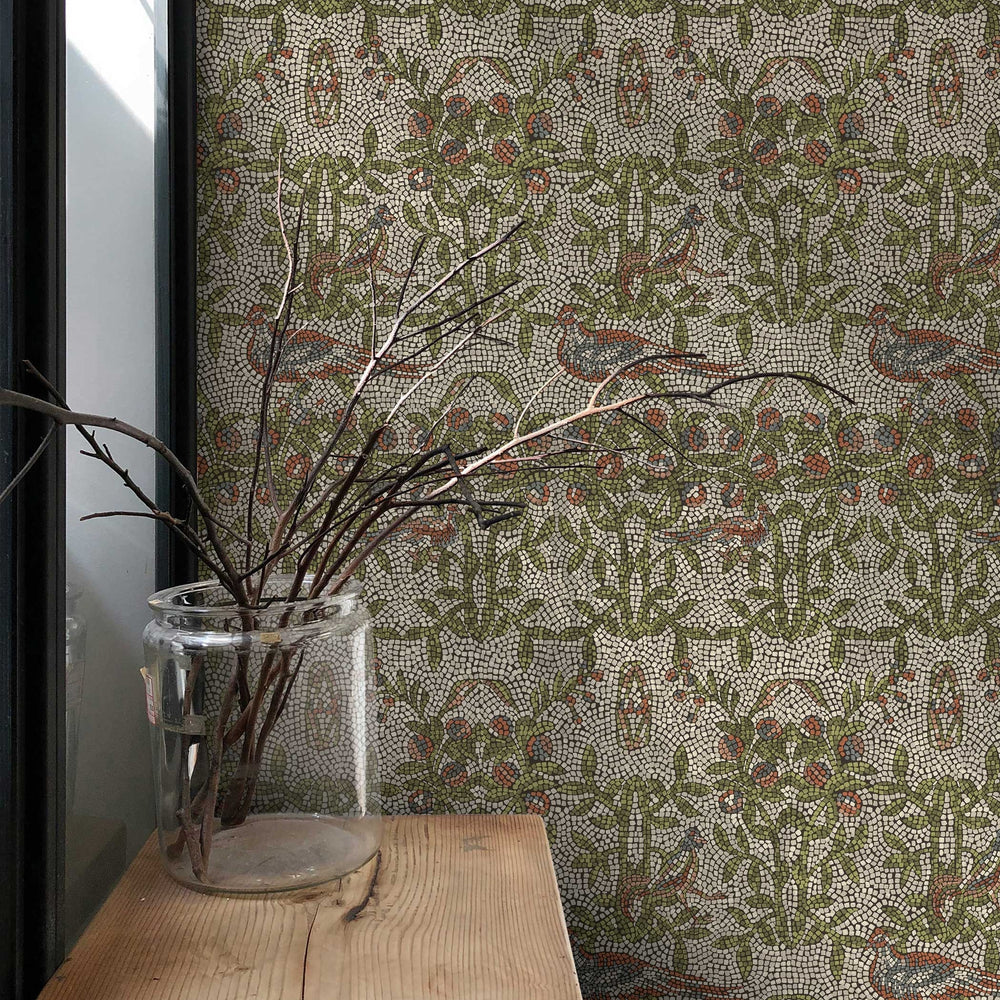 Strata Mosaic Peel and Stick Wallpaper