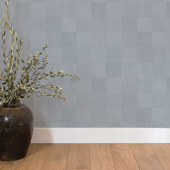Textured Check Peel and Stick Wallpaper