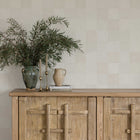 Textured Check Peel and Stick Wallpaper