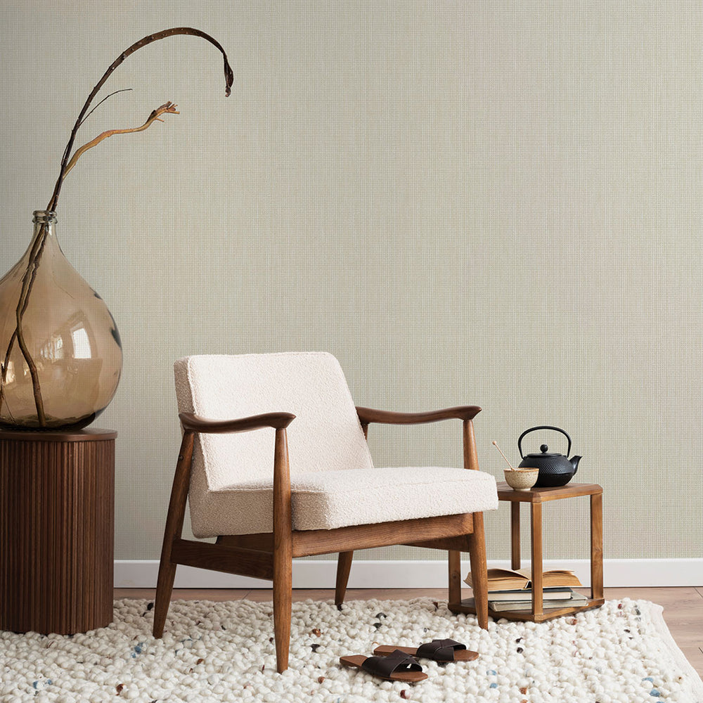 Textured Rattan Peel and Stick Wallpaper