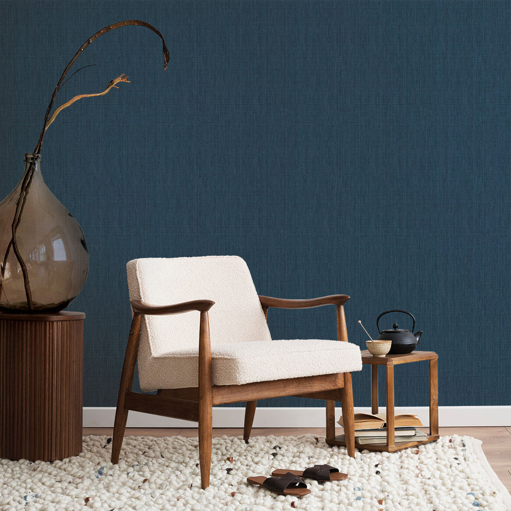 Textured Rattan Peel and Stick Wallpaper