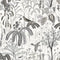 Willow Removable Wallpaper  option Misty Grey