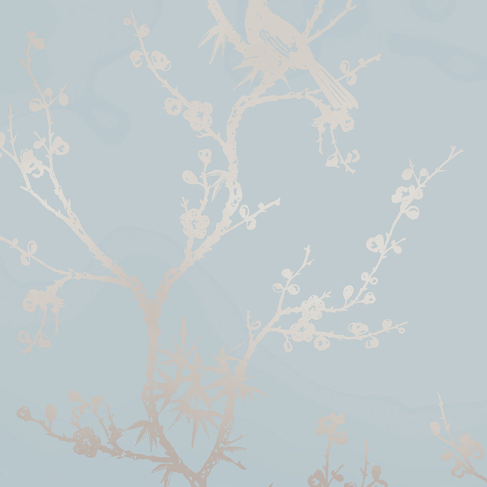 Bird Watching Peel and Stick Wallpaper Sample Swatch